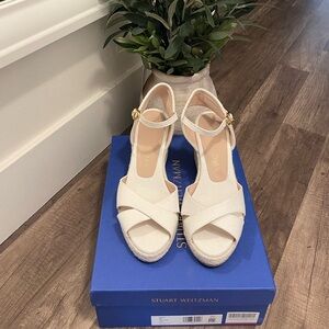 👡 STUART WEITZMAN Mirela Canvas Eapadrille 👡